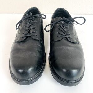Nunn Bush Black Leather Oxford Comfort Shoes Size 10